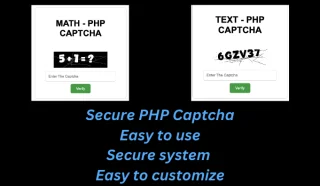 Secure PHP Captcha