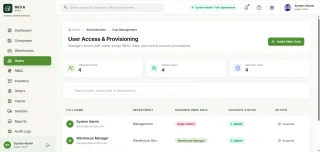 NexaWMS Enterprise Warehouse Management System