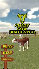 Crazy Cow Simulator 3D