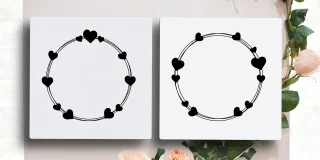 Wedding Heart Logo Templates