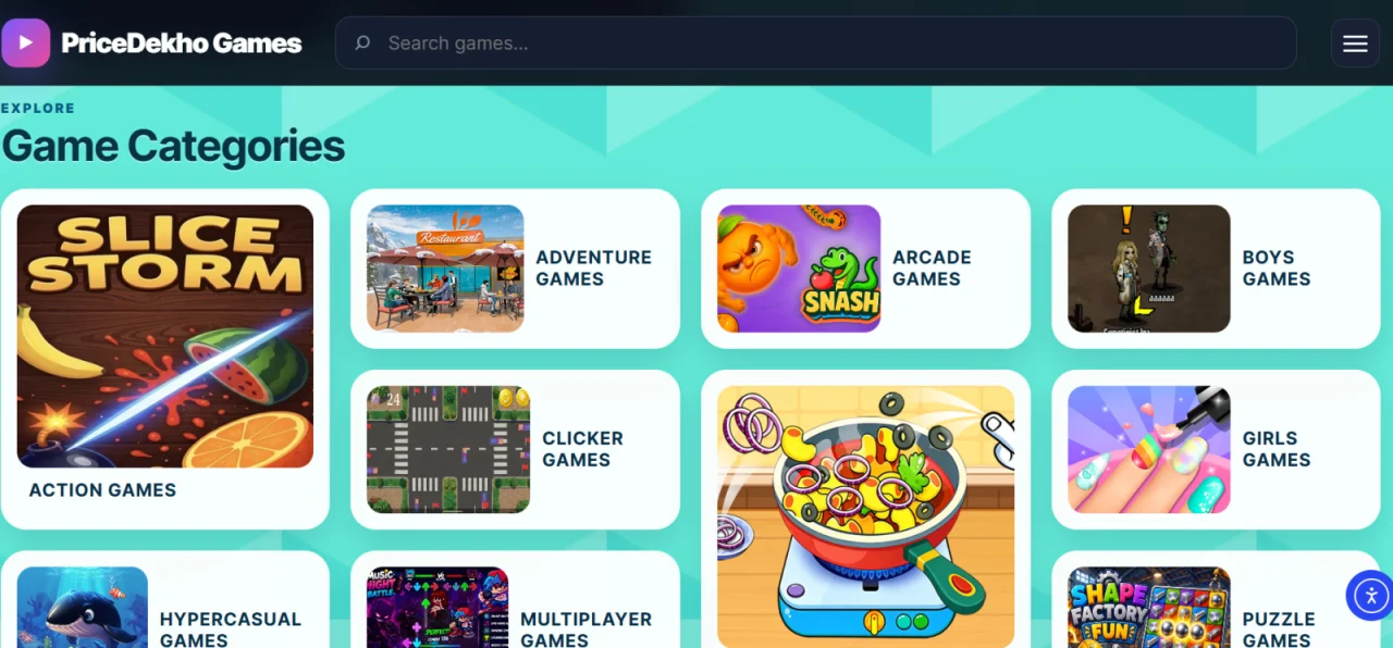 PriceDekho Games WordPress HTML5 Arcade Theme & Core Plugin — screenshot 3