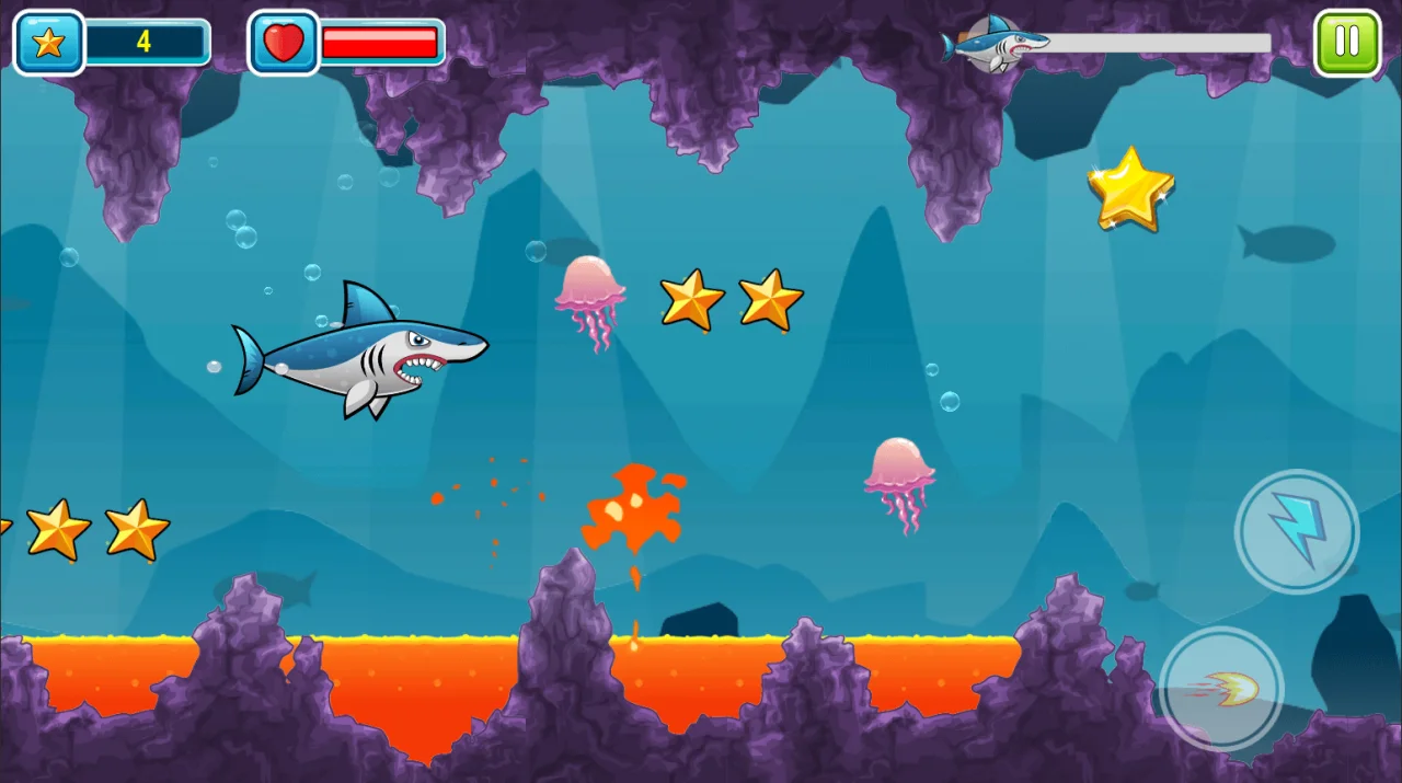 Daddy Shark Adventure — screenshot 1