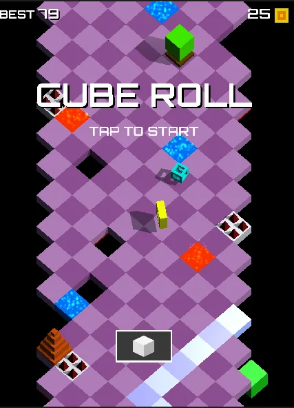 Cube Roll - Unity Source Code — screenshot 2