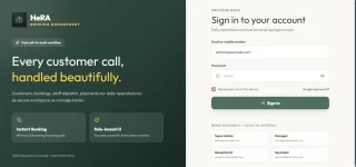 HeRA Home Massage Booking Management System