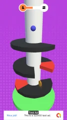 Helix Fall (Unity Game Template + AdMob Ads + GDPR Consent)