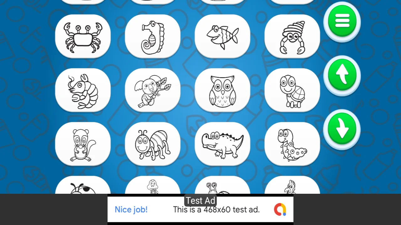 Fun Coloring Book Game Android Studio Project with AdMob Ads + Ready to Publish — screenshot 2