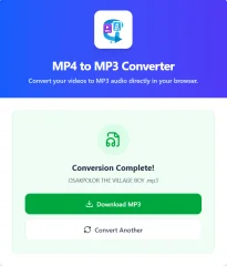 MP4 to MP3 Converter
