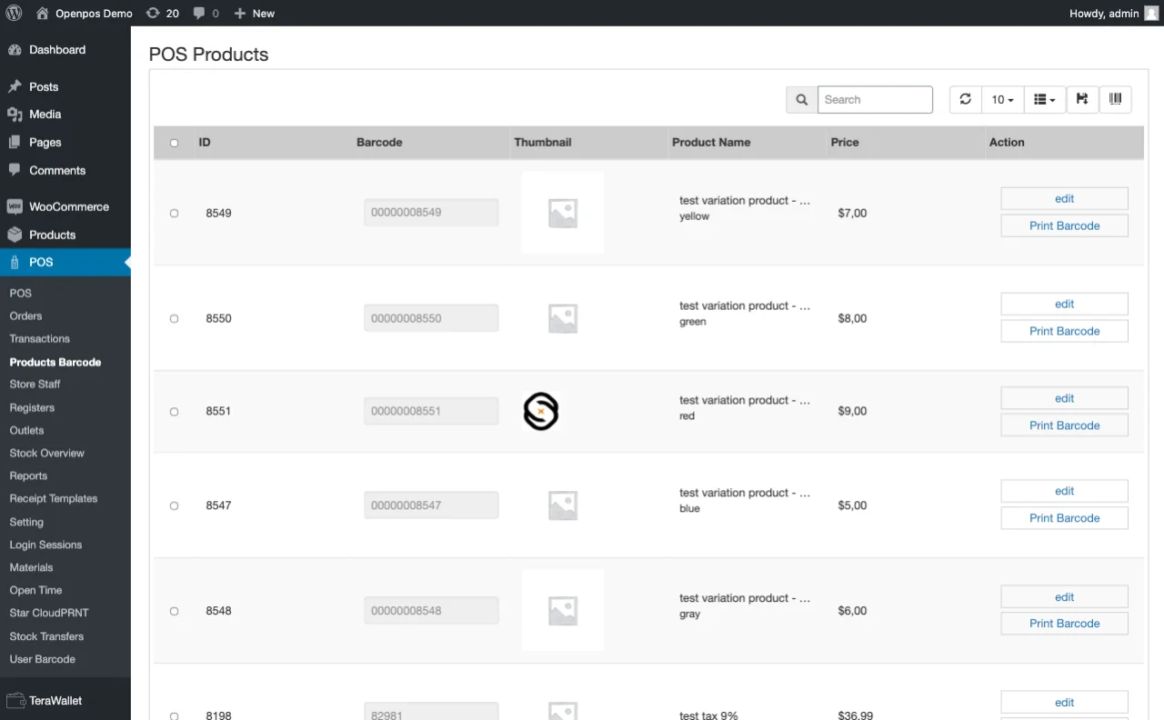 Openpos - WooCommerce Point of Sale (POS) — screenshot 5