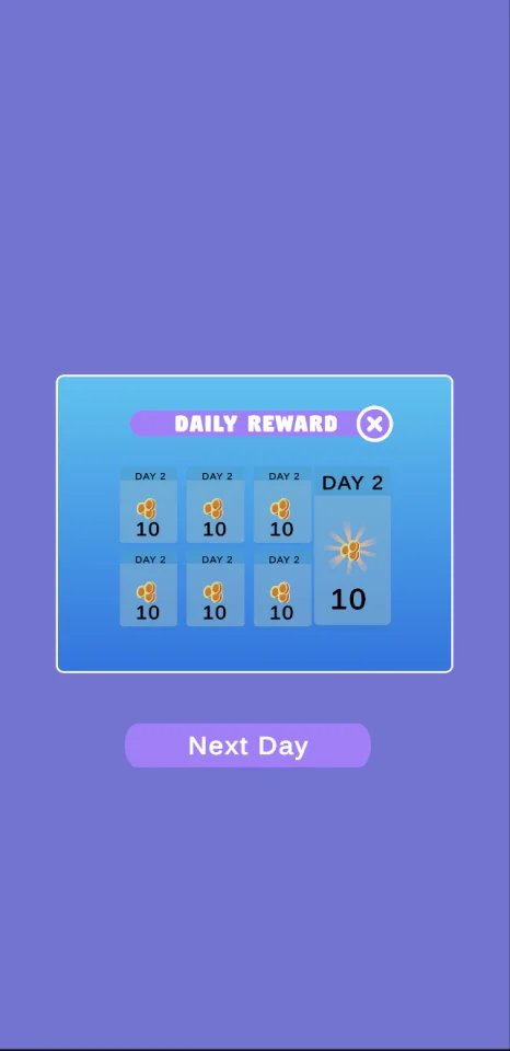 Daily Reward Package — screenshot 1