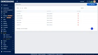 OKMESSAGING Enterprise Grade Omni-Channel CPaaS Platform (SMS, Voice, WhatsApp)