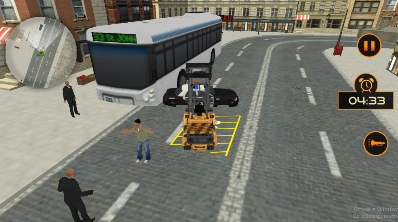 Modern Traffic Parking Fork Lifter: Rescue Forklifter Simulator — screenshot 8