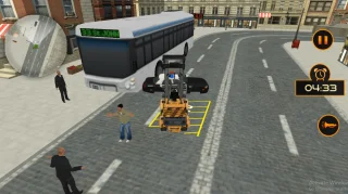 Modern Traffic Parking Fork Lifter: Rescue Forklifter Simulator