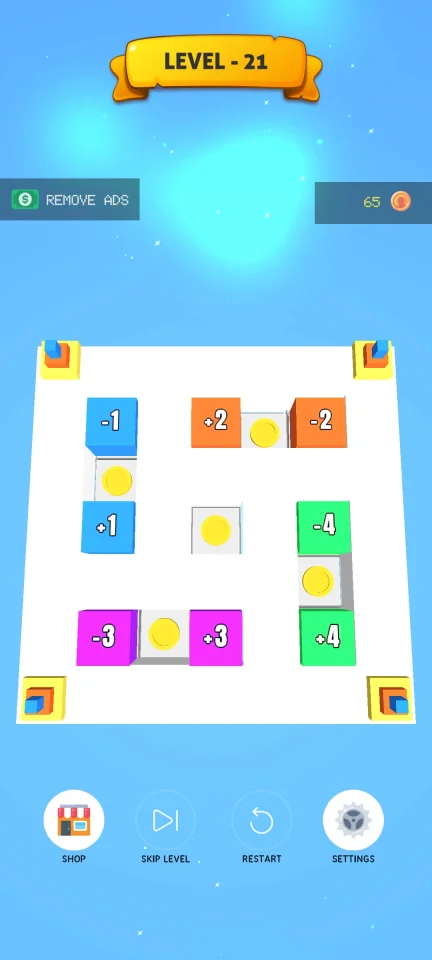 Make It Zero – Hypercasual Puzzle Game — screenshot 7