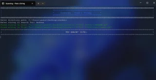 String Search Tool