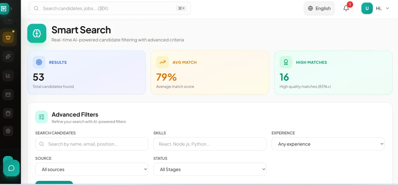 Devlumiq ATS - Full Stack Applicant Tracking System - Next.js 15, React, TypeScript, Prisma — screenshot 9