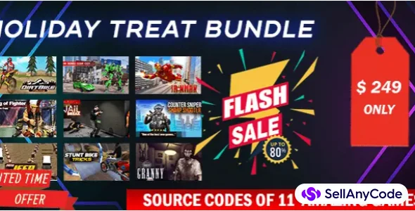 CGS Holiday Treat Bundle: 11 Unity 3D Projects Worth