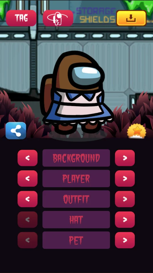 Among US Character Maker — screenshot 3