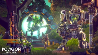 POLYGON - Mech Pack - Low Poly 3D Art by Synty