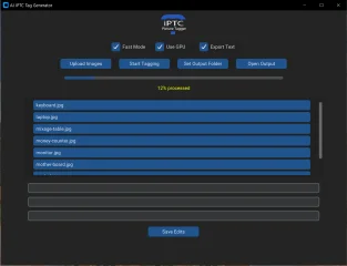 Python AI IPTC Tag Generator