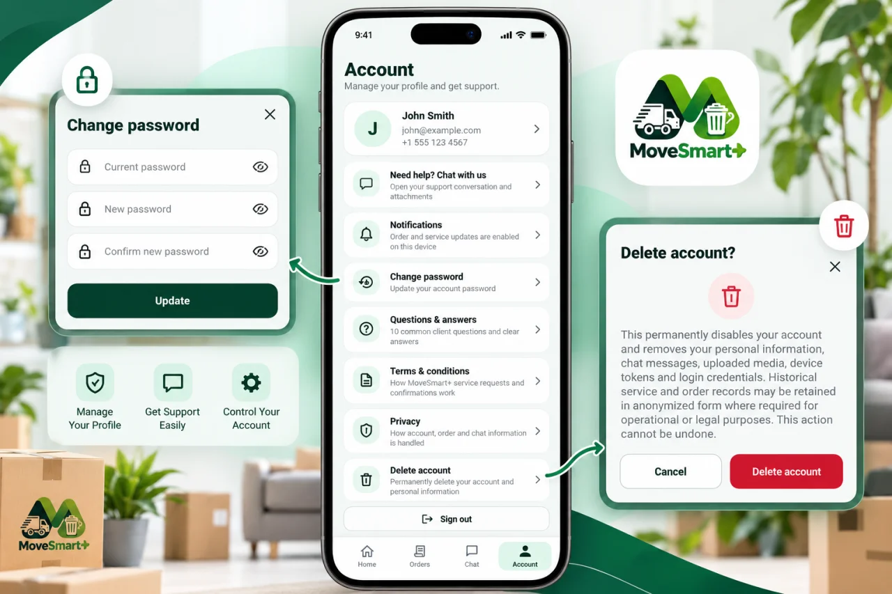 MoveSmart+ Relocation & Moving Services Management System — screenshot 10