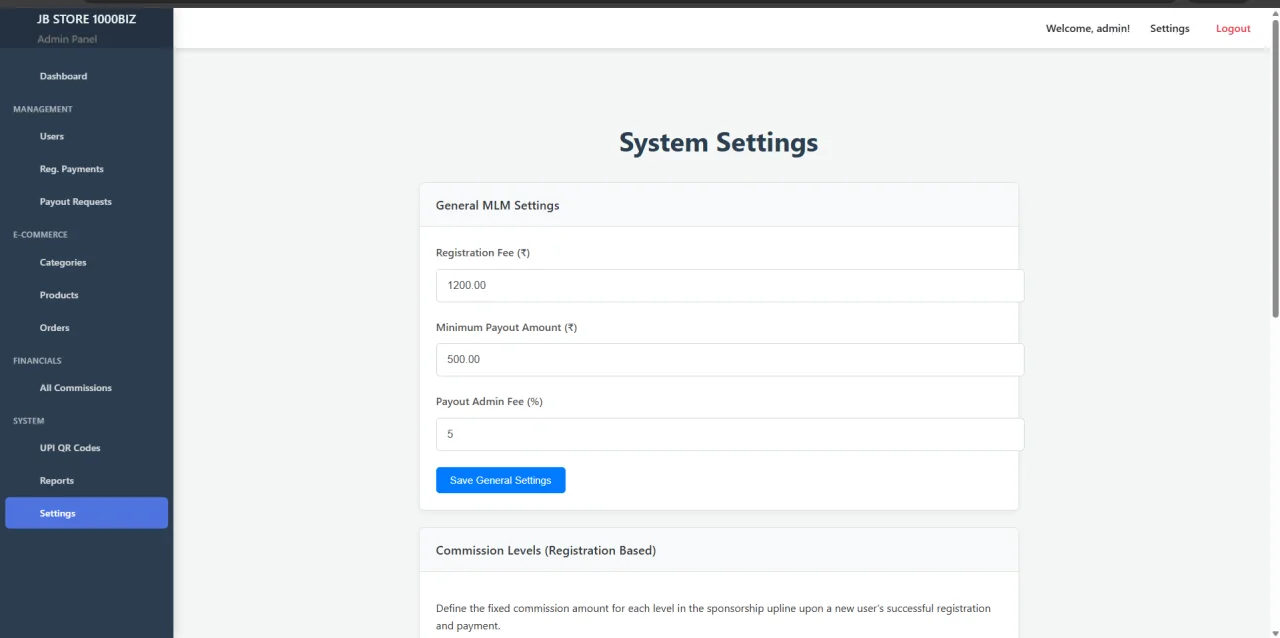 MLM LaunchPad Pro - PHP & MySQL MLM Platform Foundation — screenshot 5