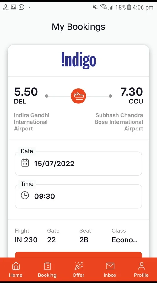 Flight Booking App React Native App Template — screenshot 8