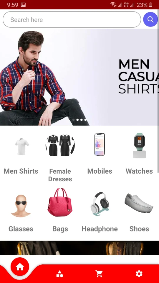 E-Royal Mart (eCommerce App) — screenshot 1