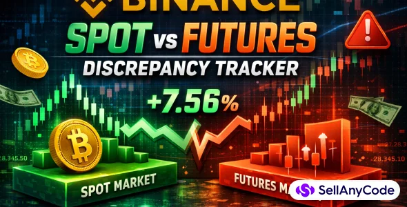 Spot vs Futures Price Scanner