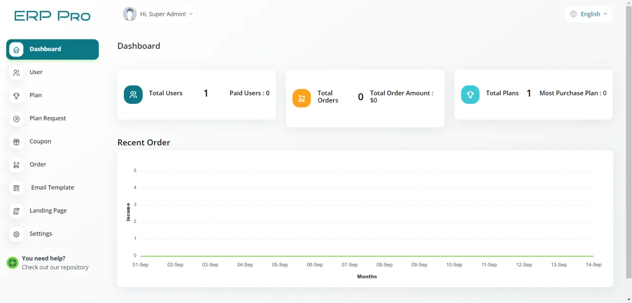 ERP Pro (SaaS) Accelerate Business Success with Smart, Scalable Solutions — screenshot 1
