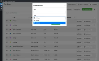 Bookly Packages (Add-on)