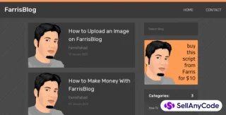 FarrisBlog - Simple PHP & MySQL Blog