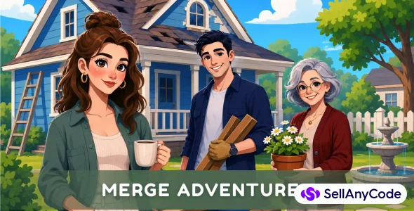 Merge Adventure | Template + Editor — cover