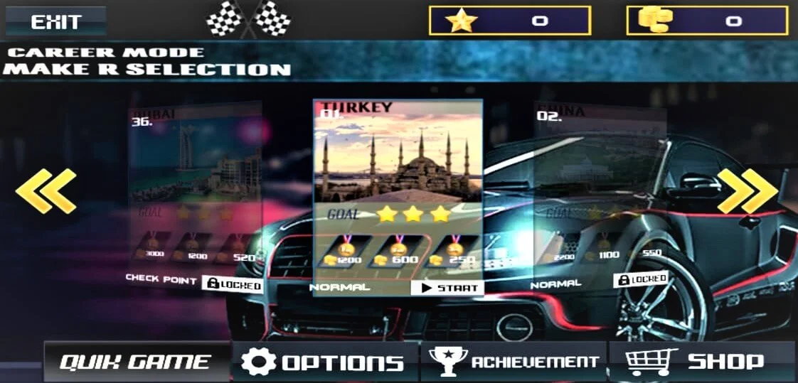 Drift Max City Car Race: Street Racing Car 64 Bit — screenshot 2