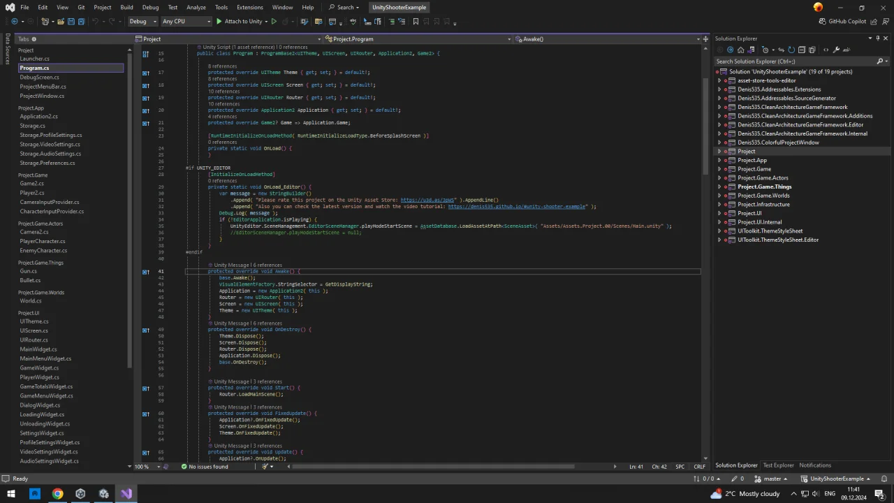 Modular Third-Person Shooter Example — screenshot 2