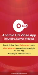 Android HD Video App (YouTube, Server Videos)