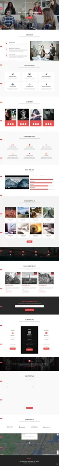 Start - Digital Business Agency Website Template — screenshot 1