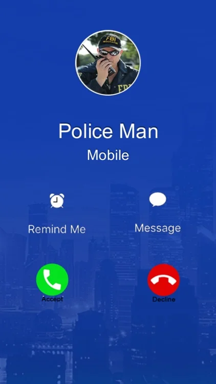 Fake Phone Call from Police — screenshot 3