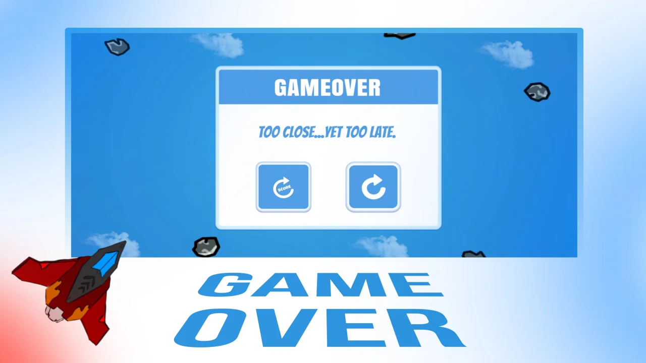 Endless Flight 2D Arcade Flying Game Source Code (Unity) — screenshot 2