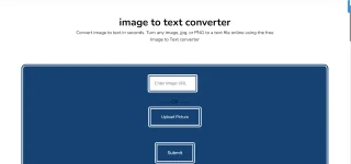 Image to Text Converter Script