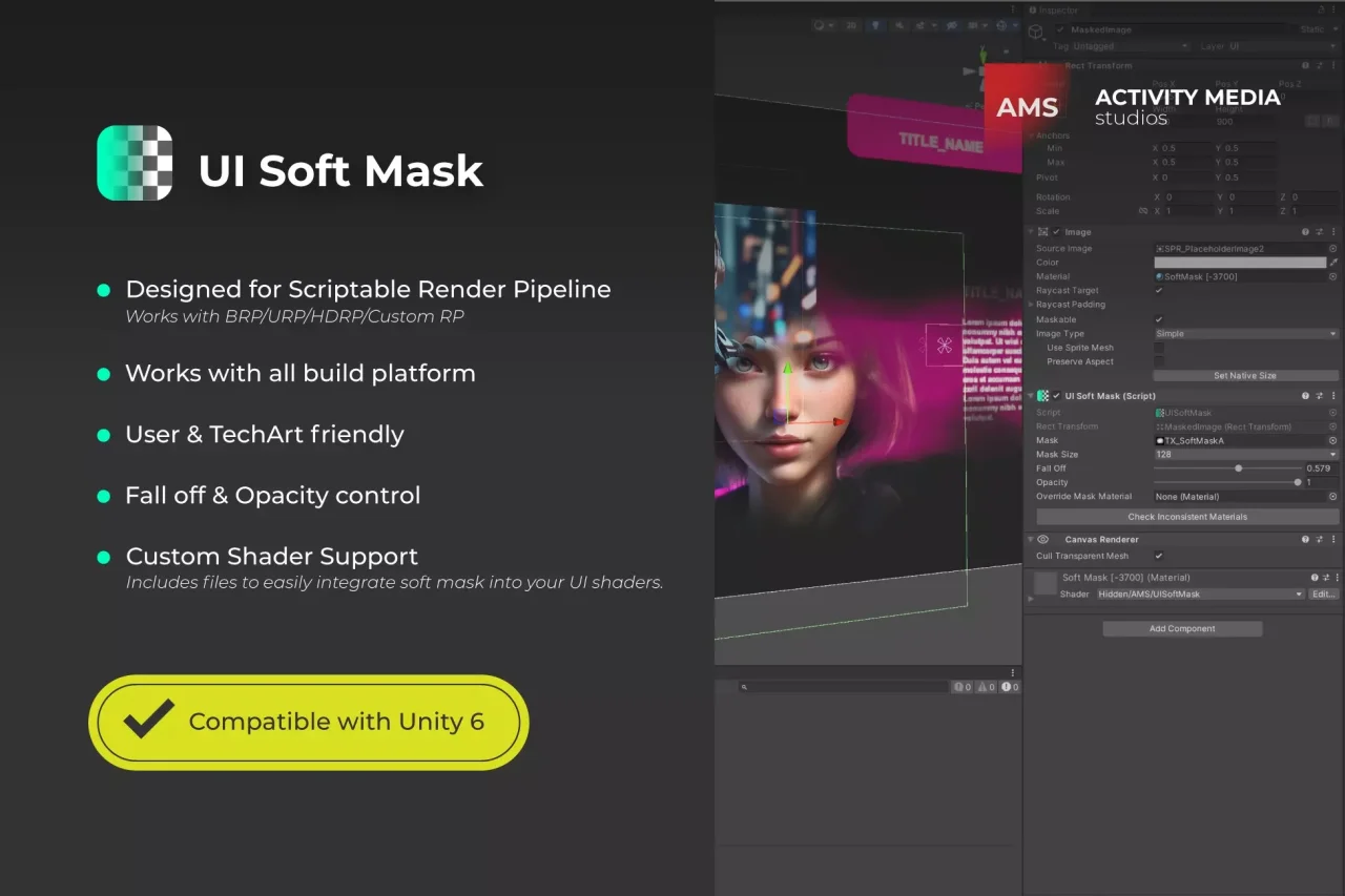 AMS UI Soft Mask — screenshot 1