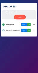 ToDo List App Task Manager with ETA & Edit Feature
