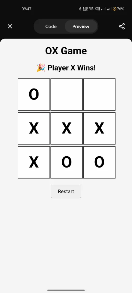 Tic-Tac-Toe — screenshot 2