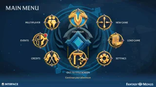 Fantasy Menus - Synty INTERFACE - GUI