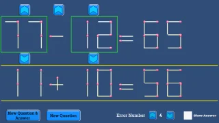 Matchstick Question Generator