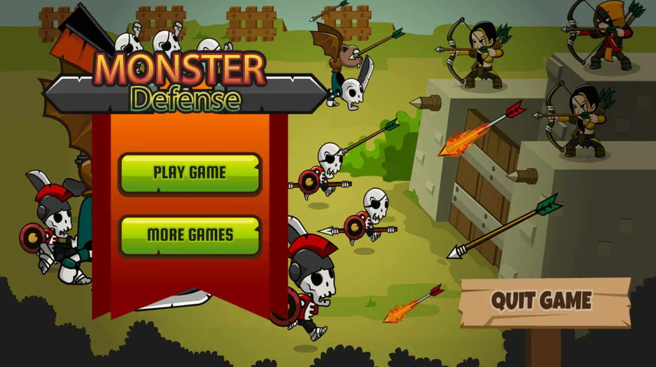 Monster Defense Unity Source Code — screenshot 1