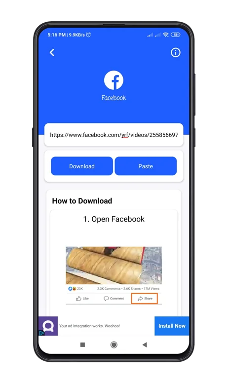 All in One Status Saver - FB, Insta, WA Story Saver & MxTakaTak, Moj, Josh — screenshot 10