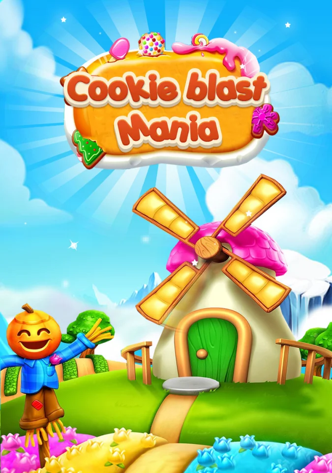 Cookie Blast Mania – Match 3 Game Unity Template — screenshot 1