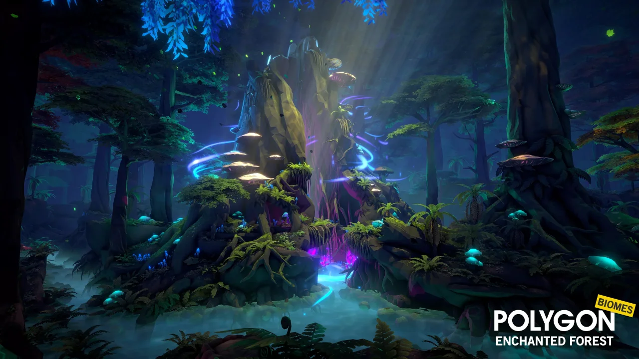 POLYGON - Enchanted Forest - Nature Biomes - 3D Environment Art by Synty — screenshot 5
