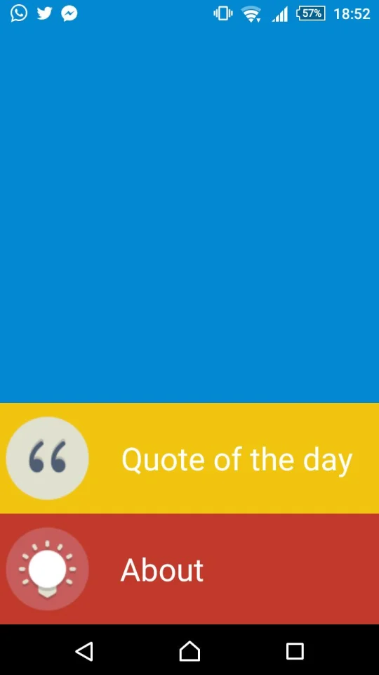 1Quote - Android App Source Code — screenshot 1