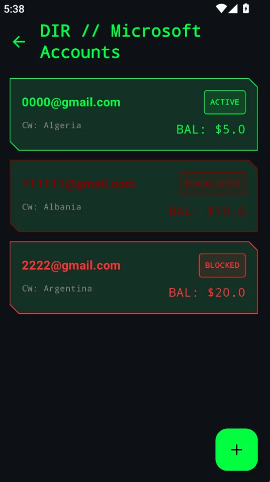 Hacker Vault Ultimate AES-256 Encrypted Account Manager — screenshot 3